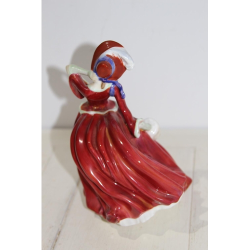 531 - ROYAL DOULTON AUTUMN BREEZES FIGURE
20CM