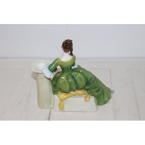 543 - ROYAL DOULTON SECRET THOUGHTS FIGURE
17CM