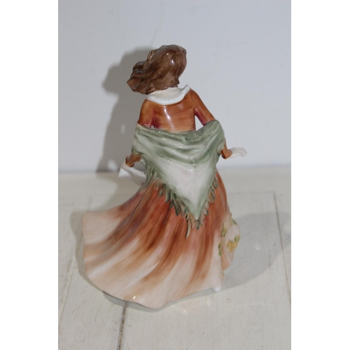 547 - ROYAL DOULTON AUTUMN TIME FIGURE
21CM