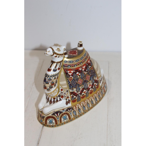 564 - ROYAL CROWN DERBY CAMEL 
20CM X 18CM