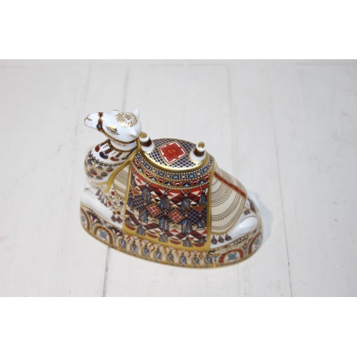 564 - ROYAL CROWN DERBY CAMEL 
20CM X 18CM