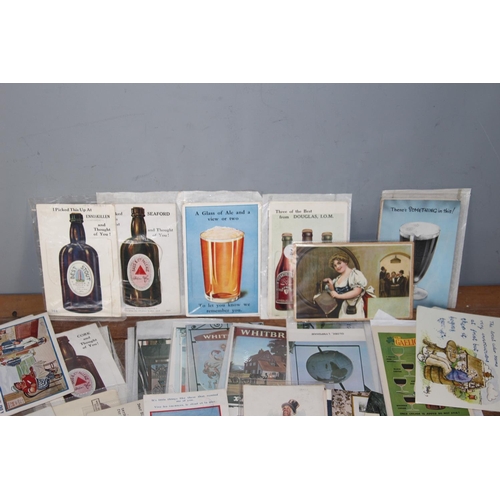 592 - QUANTITY OF VINTAGE DRINKING RELATED NOVELTY POSTCARDS