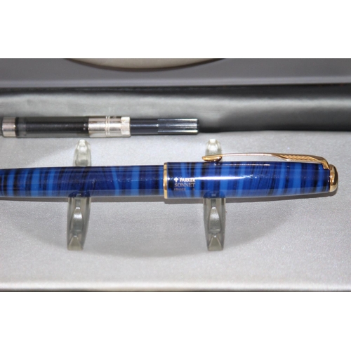 610 - PARKER FOUNTAIN PEN IN CASE