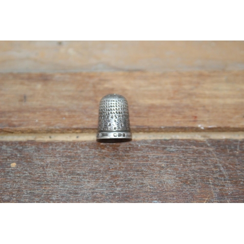 648 - CHESTER SILVER THIMBLE