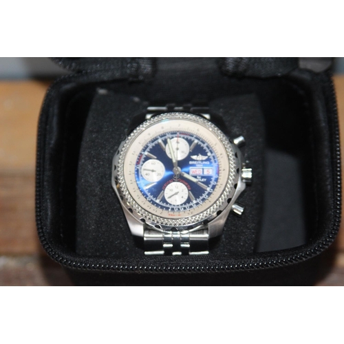 653 - WATCH MARKED BREITLING FOR BENTLEY