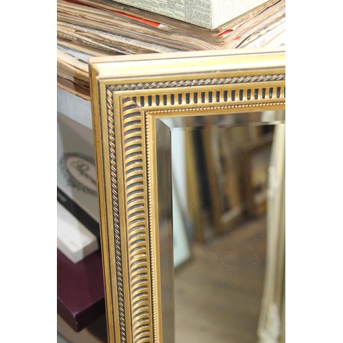 76 - GILT FRAMED MIRROR
102CM X 71CM