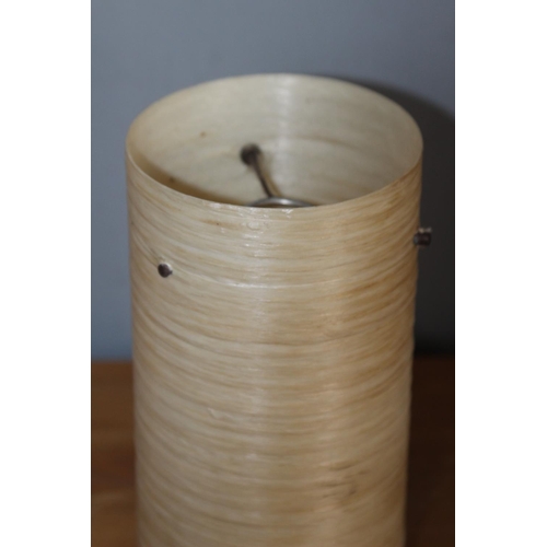 113 - VINTAGE FIBREGLASS SPUN LAMP SHADE
20 X 10CM