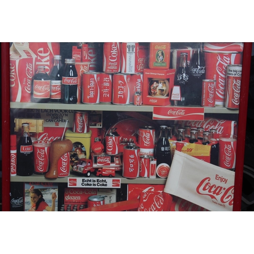 142 - F&G VINTAGE COCA COLA PRINT
69 X 95CM