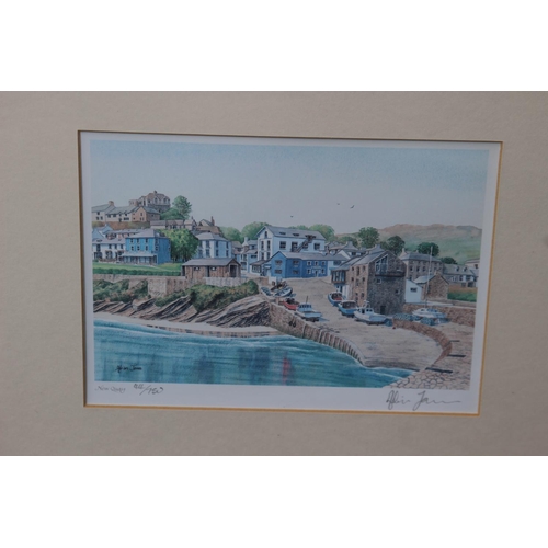 171 - 2 X F&G LIMITED EDITION CORNISH SCENES SIGNED ADRIAN JAMES
32 X 27CM