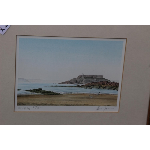 171 - 2 X F&G LIMITED EDITION CORNISH SCENES SIGNED ADRIAN JAMES
32 X 27CM