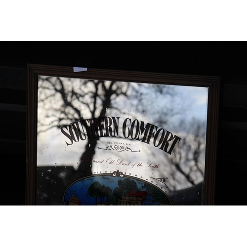 199 - SOUTHERN COMFORT ADVERTISING MIRROR
65 X 50CM