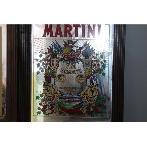 205 - ROLLS ROYCE AND MARTINI ADVERTISING MIRROR
36 X 28CM