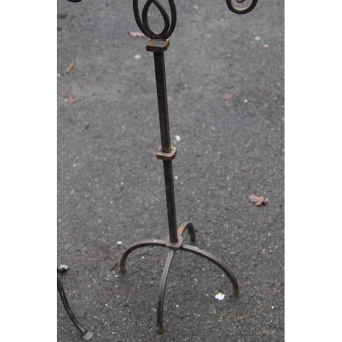 3 - 2 X CAST CANDLE STICKS
LARGEST 108CM X 70CM X 32CM