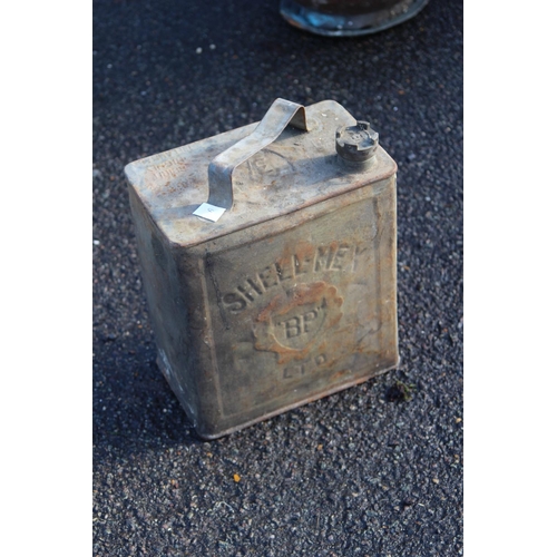 328 - VINTAGE SHELL BP OIL CAN