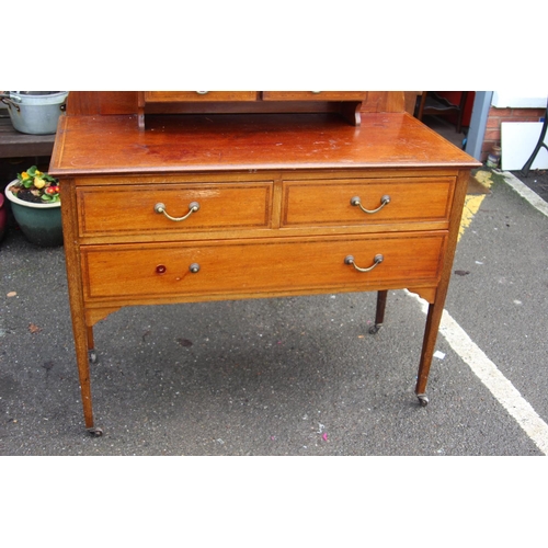 35 - EDWARDIAN DRESSING TABLE
107 X 51 X 160CM