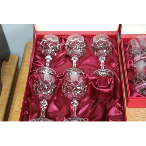 427 - 2 X CRISTALLERIEZWIESEL GLASSES SET
ONE MISSING