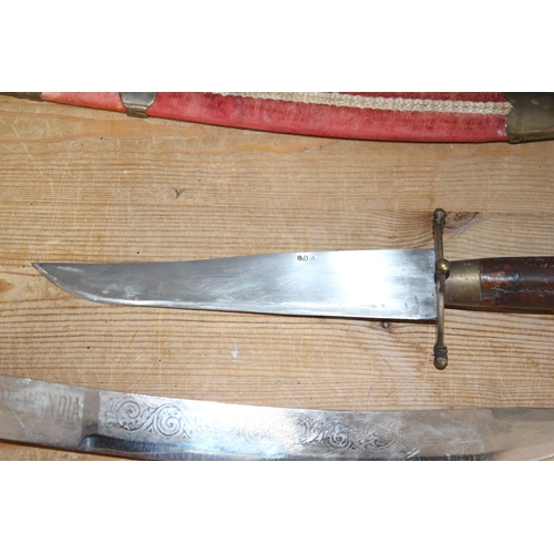 431 - 2 X INDIAN KNIFES