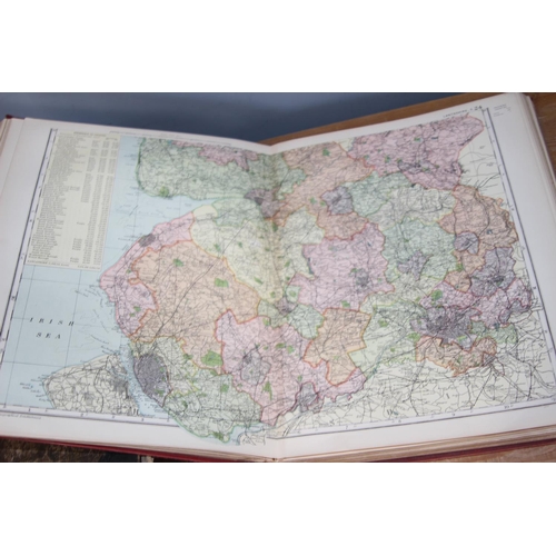 453 - VINTAGE ATLAS AND BIBLE