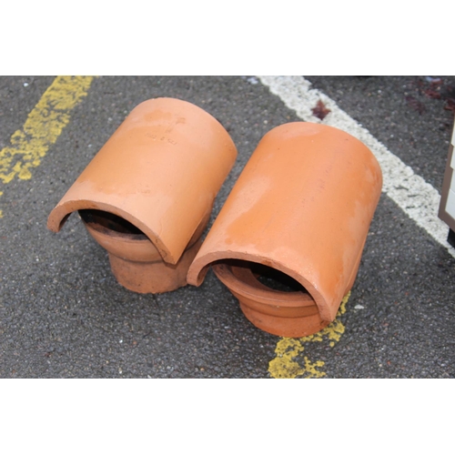 48 - 2 X CHIMNEY COWLINGS