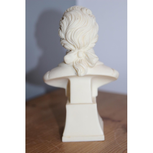 557 - COMPESTIT BUST OF MOTZART
15CM