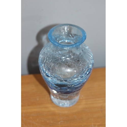 570 - 4 X ART GLASS VASES INCLUDING CAITHNESS
17CM TALLEST