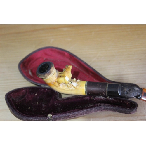 598 - VINTAGE MEERASHAM PIPE A/F