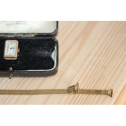 623 - VINTAGE GOLD LEMMON LADIES WATCH