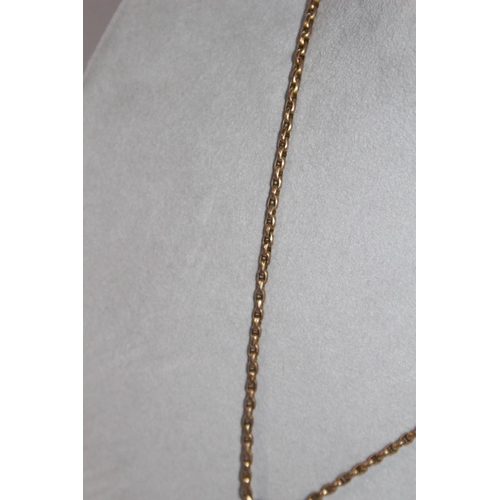 686 - 9CT GOLD CHAIN AND LOCKET 15grams