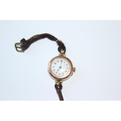 693 - 9CT GOLD WATCH