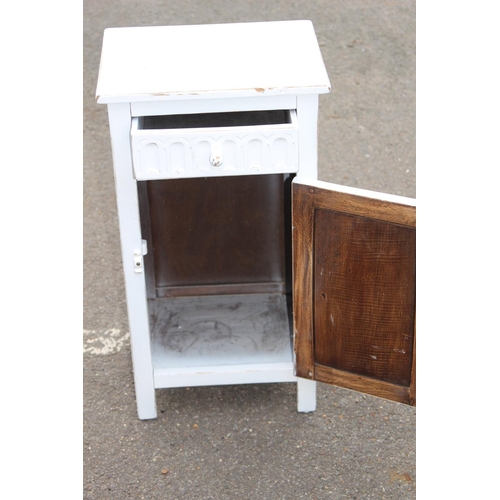 72 - ANTIQUE PAINTED POT CUPBOARD
70 X 39CM