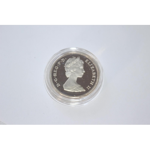 723 - ROYAL MINT SILVER PROOF CHARLES AND DIANA COIN