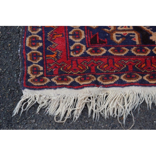 84 - VINTAGE MIDDLE EASTERN RUG
130 X 80CM