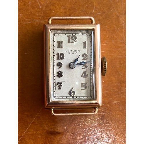 623 - VINTAGE GOLD LEMMON LADIES WATCH