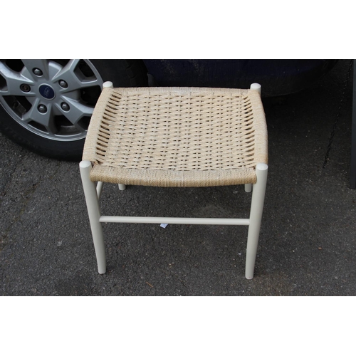 31 - 1950'S STRING STOOL
50CM X 40CM X 44CM