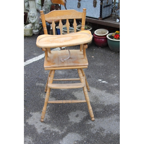 41 - VINTAGE HIGH CHAIR
49CM X 96CM