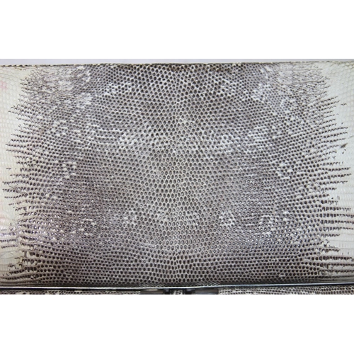 435 - SNAKE SKIN HANDBAG