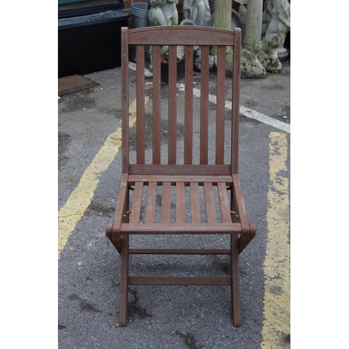 59 - ROUND WOODEN TABLE AND 3 CHAIRS