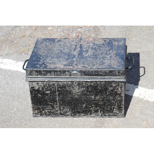 36 - METAL TRUNK AND CASH BOXES
46CM X 29CM