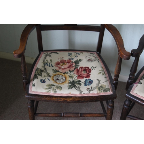 108 - PAIR OF EDWARDIAN CHAIRS