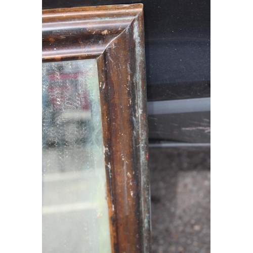 221 - VINTAGE METAL FRAMED MIRROR
70 X 56CM