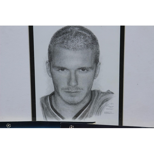 230 - DAVID BECKHAM SKETCH
30 X 34CM