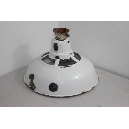 259 - VINTAGE ENAMEL LAMP
45 X 35CM