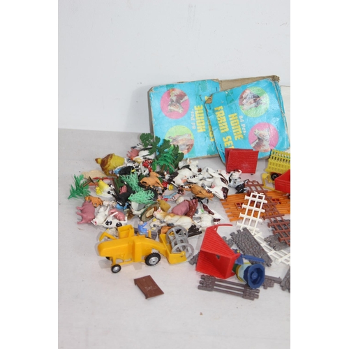 362 - BOX OF VINTAGE TOYS