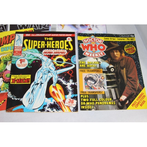 418 - LARGE QUANTITY OF VINTAGE COMICS