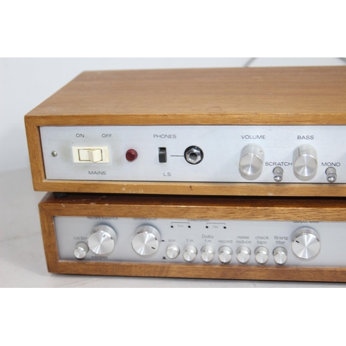 461 - 2 X VINTAGE TEXAN AMP AND INTEGREX NOISE REDUCER SEPERATES