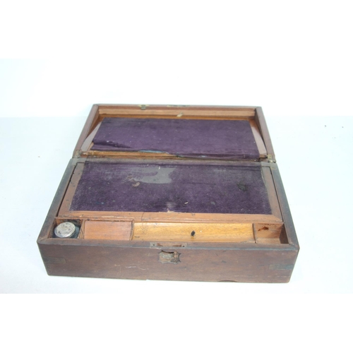 394 - ANTIQUE WRITING SLOPE A/F