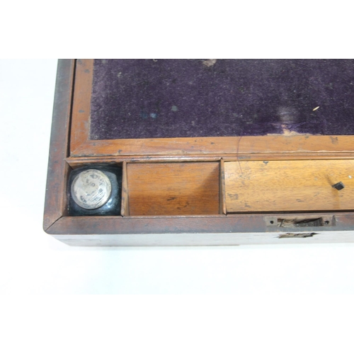 394 - ANTIQUE WRITING SLOPE A/F