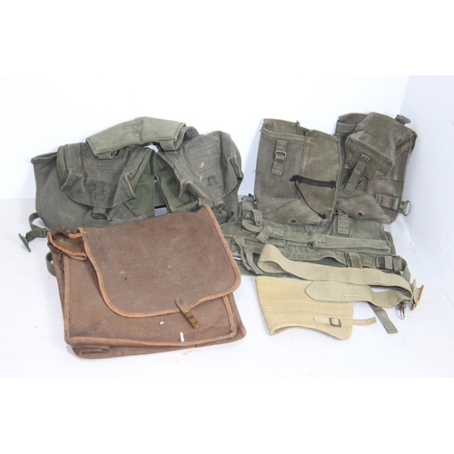 639 - QUANTITY OF 58 WEBBING INCLUDING AMMO POUCH