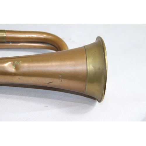 648 - 2 X CIVIL WAR HATS AND BUGLE