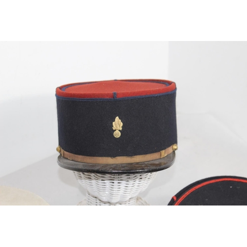 649 - 3 X FRENCH KEPI'S